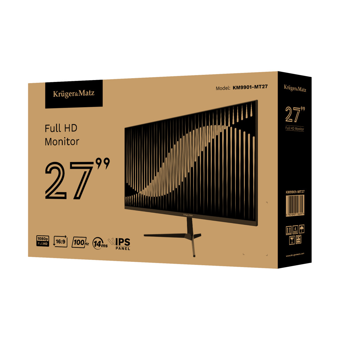 MONITOR 27 INCH 100HZ KRUGER&MATZ
