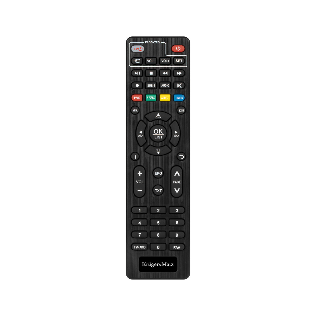 TUNER DVB-T2 HEVC H.265 HDMI KRUGER&MATZ