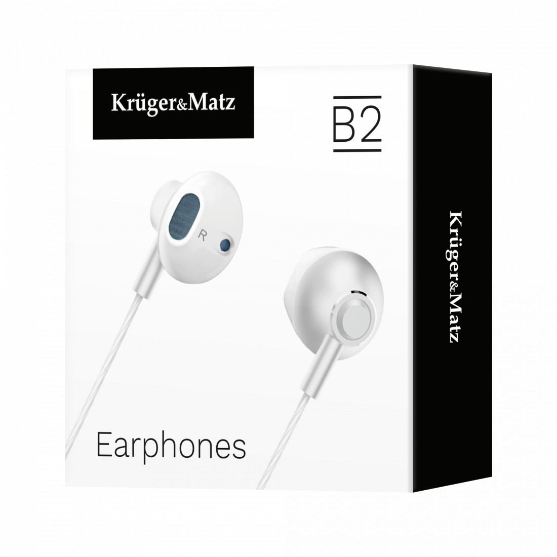 CASTI IN-EAR CU MICROFON KRUGER&MATZ