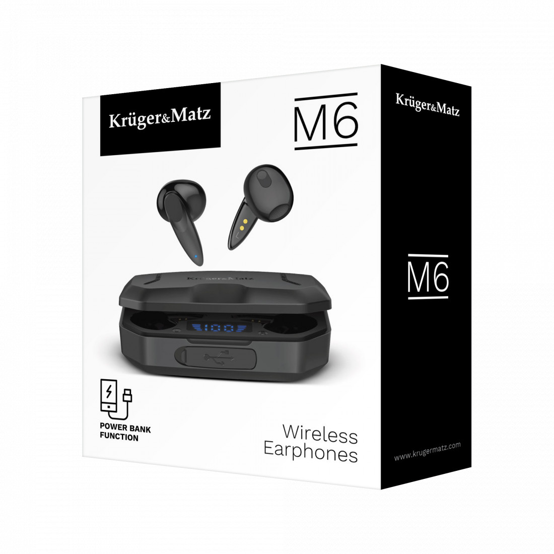 CASTI BLUETOOTH 5.1 M6 KRUGER&MATZ