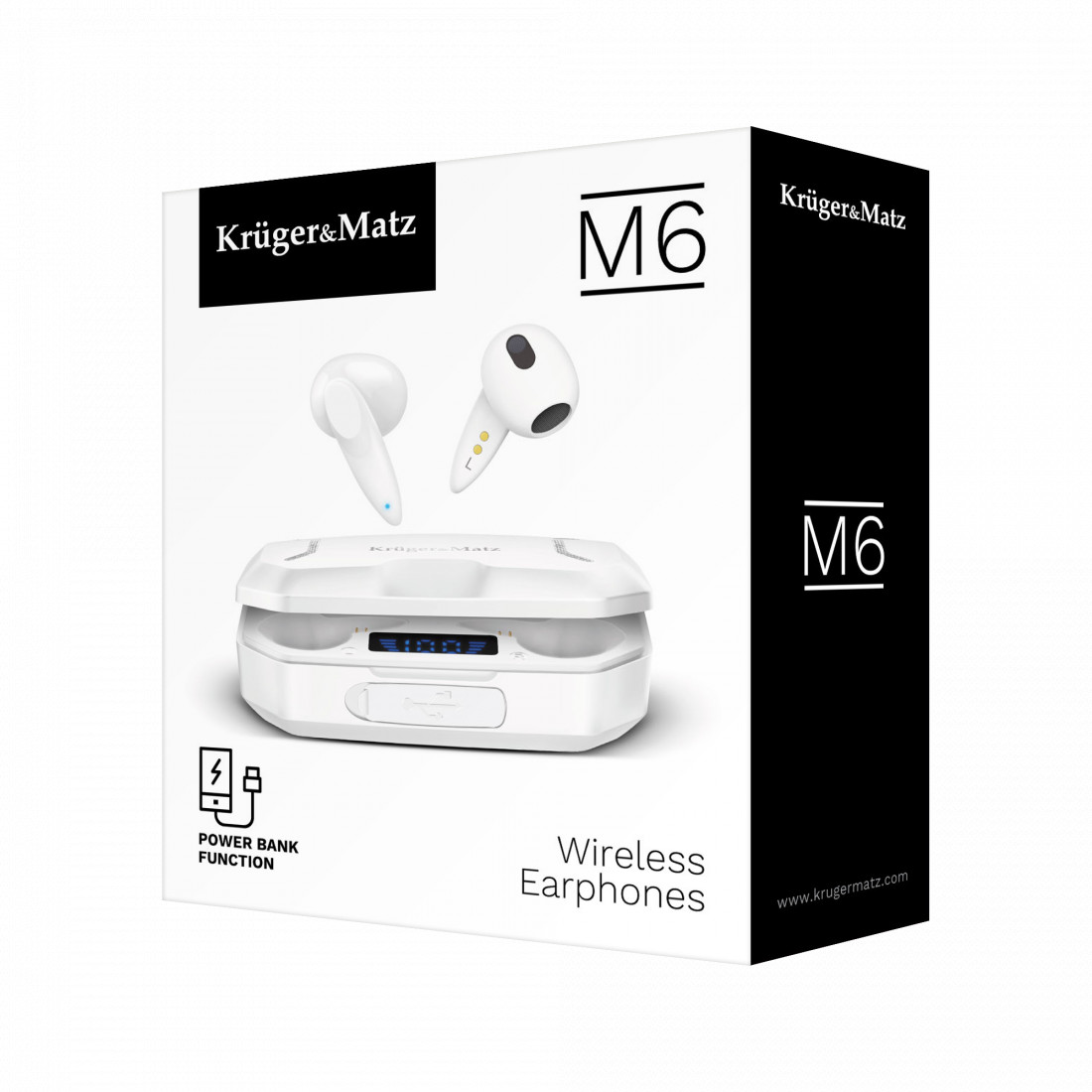 CASTI BLUETOOTH 5.1 M6 KRUGER&MATZ